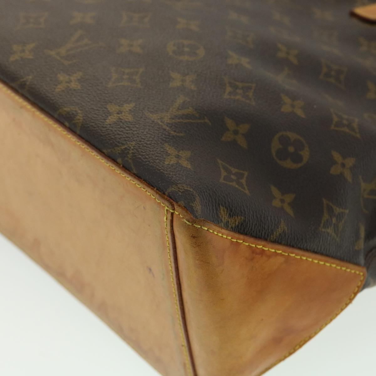 LOUIS VUITTON Monogram Cabas Mezzo Tote Bag M51151 LV Auth 31613