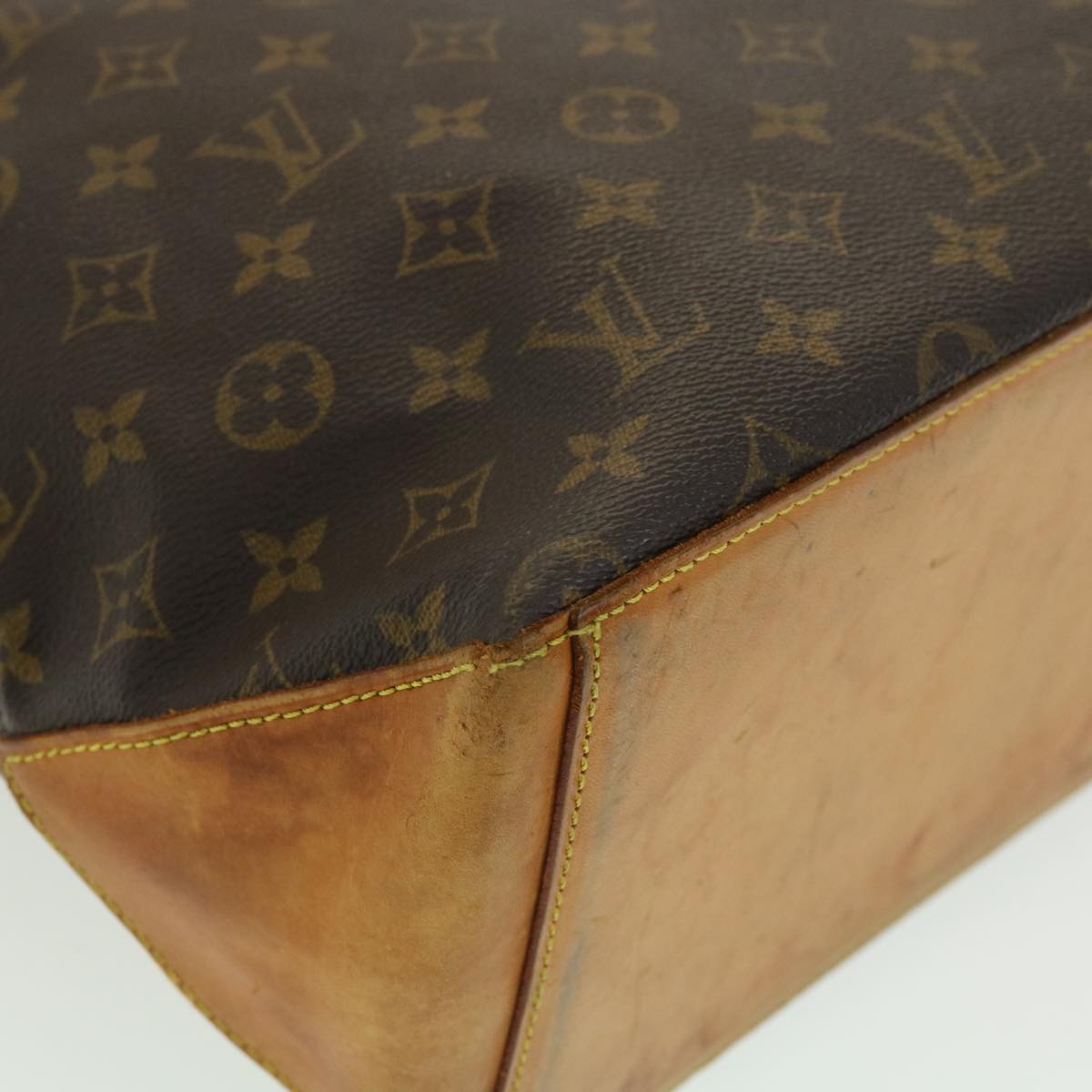 LOUIS VUITTON Monogram Cabas Mezzo Tote Bag M51151 LV Auth 31613