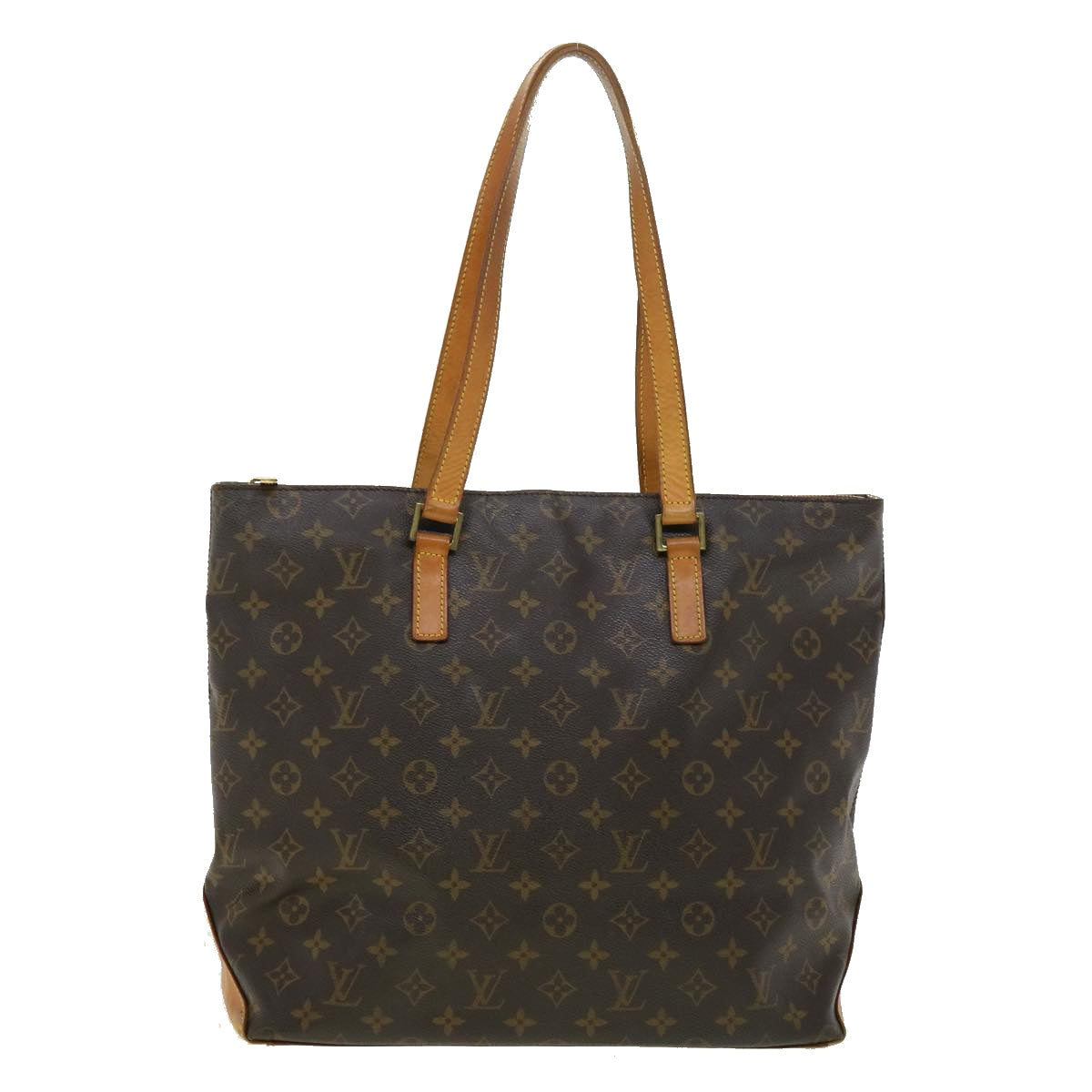 LOUIS VUITTON Monogram Cabas Mezzo Tote Bag M51151 LV Auth 31613