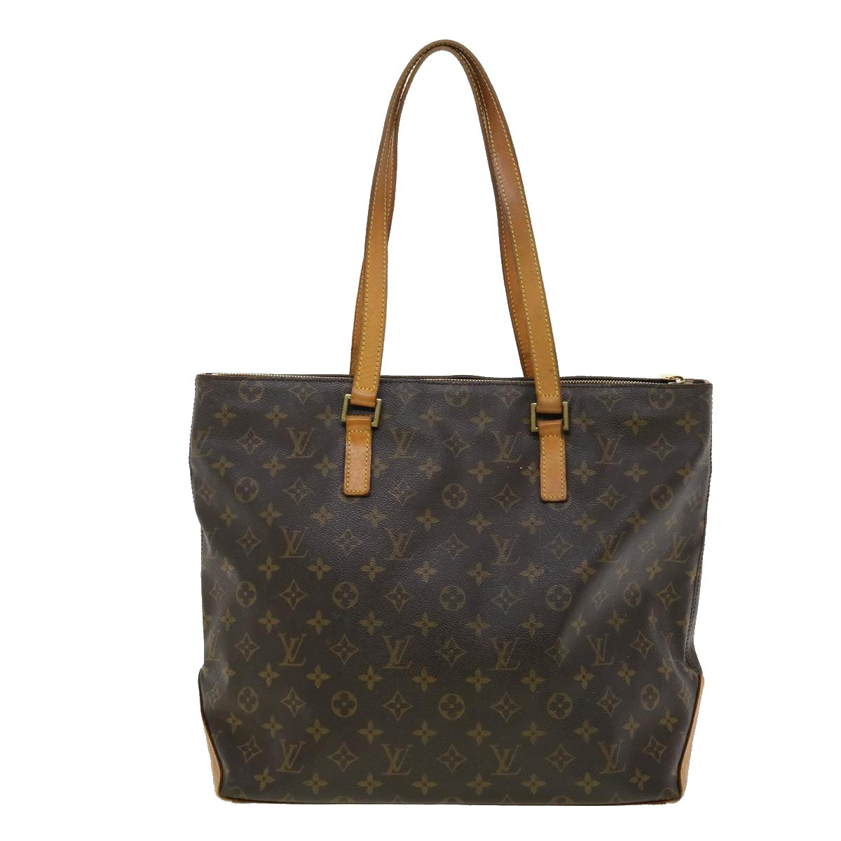 LOUIS VUITTON Monogram Cabas Mezzo Tote Bag M51151 LV Auth 31613