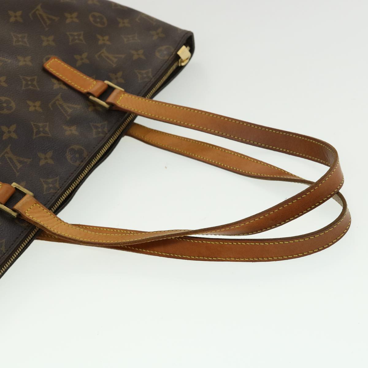 LOUIS VUITTON Monogram Cabas Mezzo Tote Bag M51151 LV Auth 31613