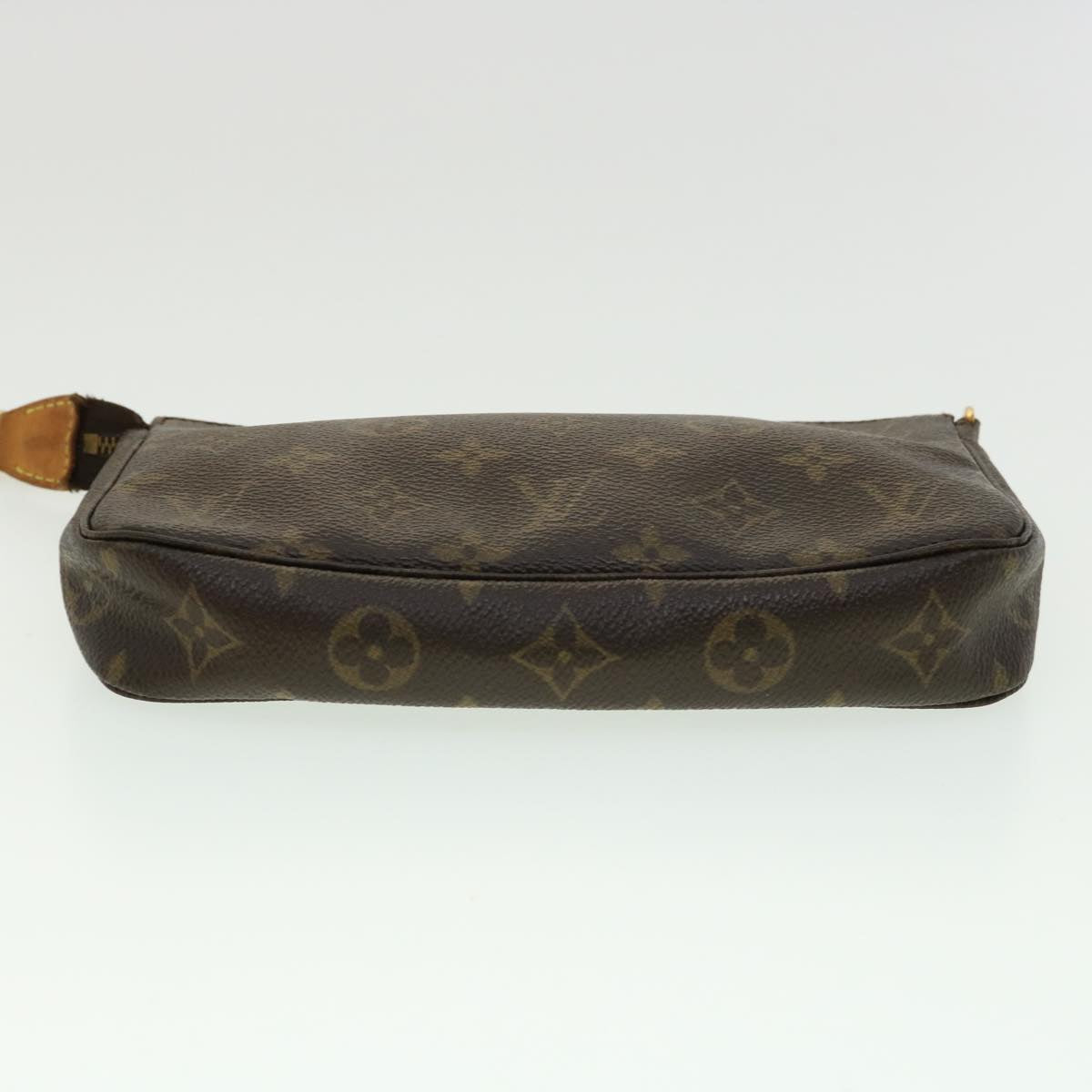 LOUIS VUITTON Monogram Pochette Accessoires Pouch M51980 LV Auth 31681