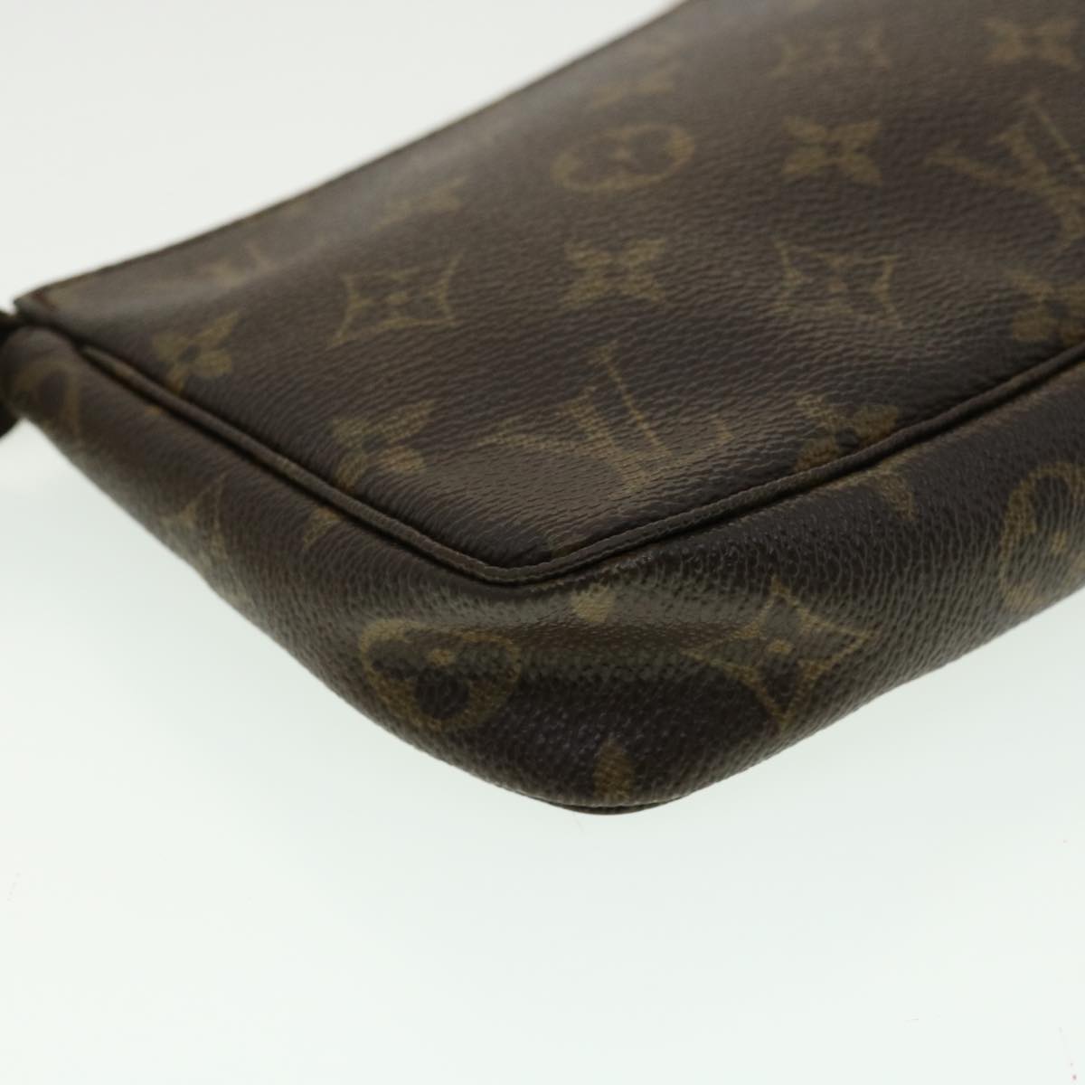 LOUIS VUITTON Monogram Pochette Accessoires Pouch M51980 LV Auth 31681