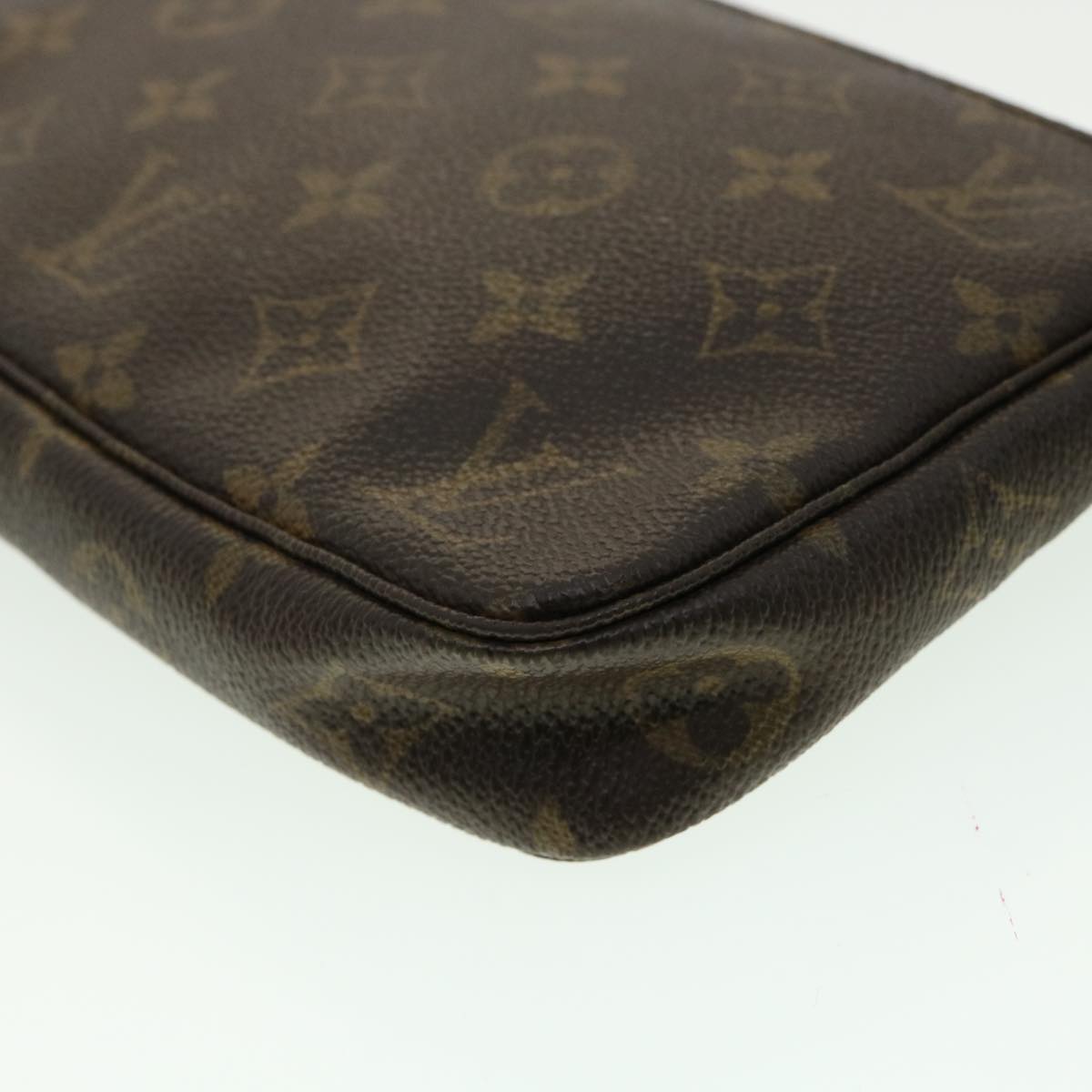 LOUIS VUITTON Monogram Pochette Accessoires Pouch M51980 LV Auth 31681