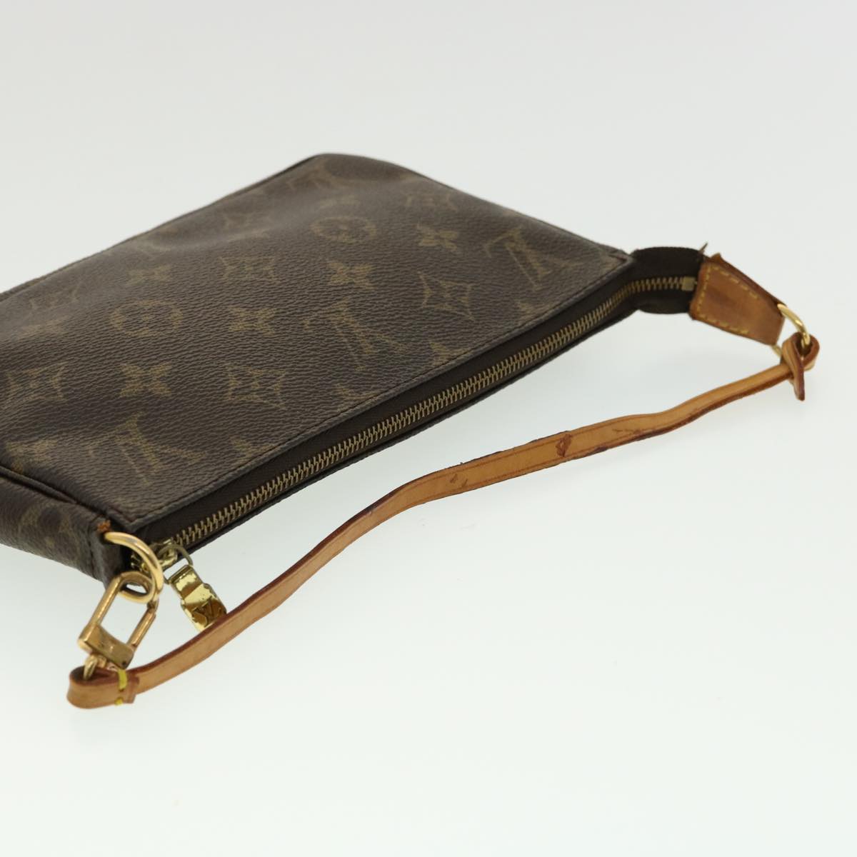 LOUIS VUITTON Monogram Pochette Accessoires Pouch M51980 LV Auth 31681