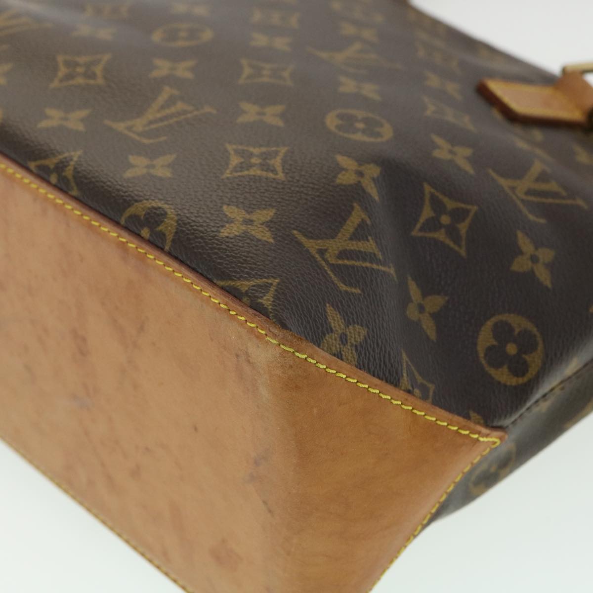 LOUIS VUITTON Monogram Cabas Piano Tote Bag M51148 LV Auth 31722