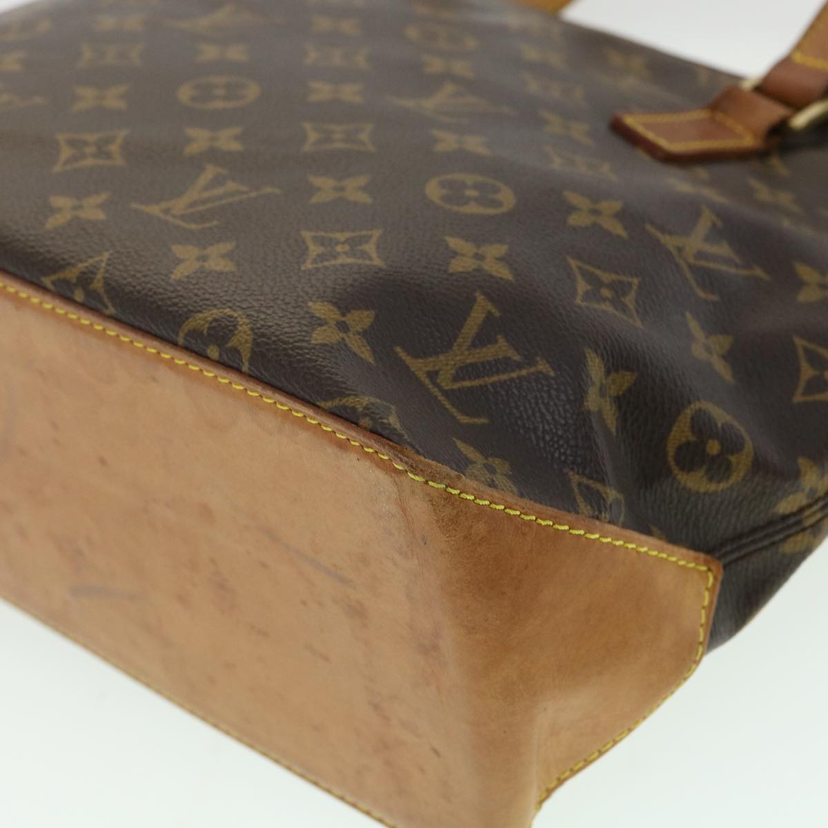 LOUIS VUITTON Monogram Cabas Piano Tote Bag M51148 LV Auth 31722