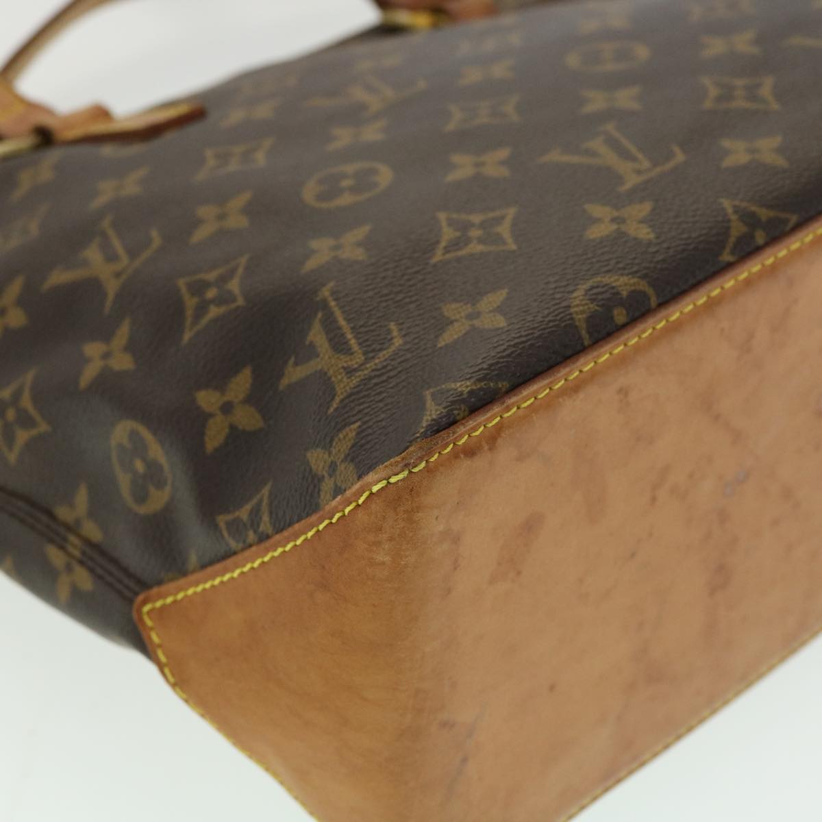 LOUIS VUITTON Monogram Cabas Piano Tote Bag M51148 LV Auth 31722