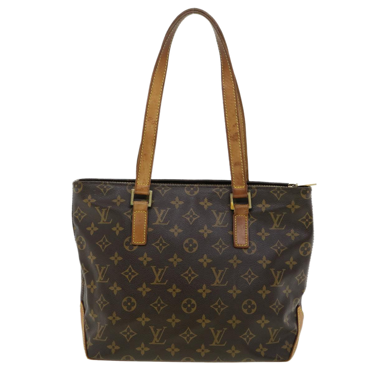 LOUIS VUITTON Monogram Cabas Piano Tote Bag M51148 LV Auth 31722 - 0