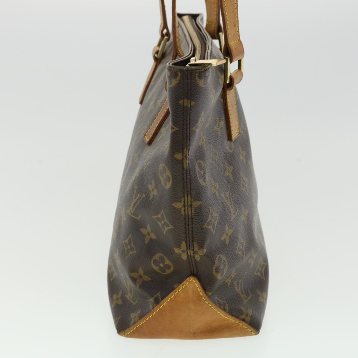 LOUIS VUITTON Monogram Cabas Piano Tote Bag M51148 LV Auth 31722