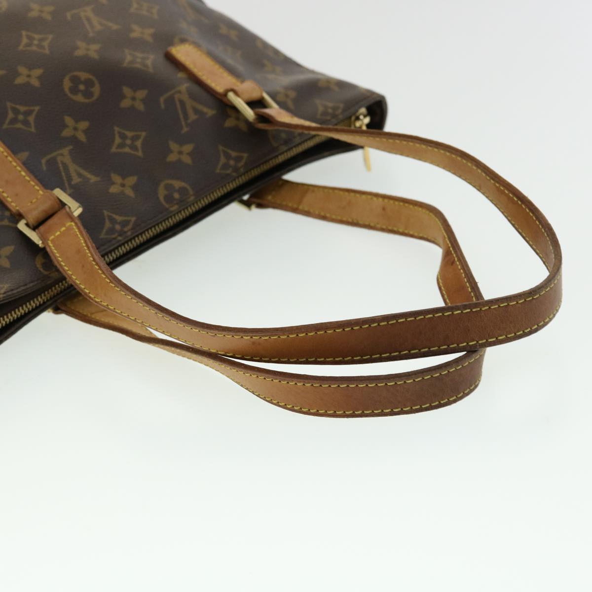 LOUIS VUITTON Monogram Cabas Piano Tote Bag M51148 LV Auth 31722