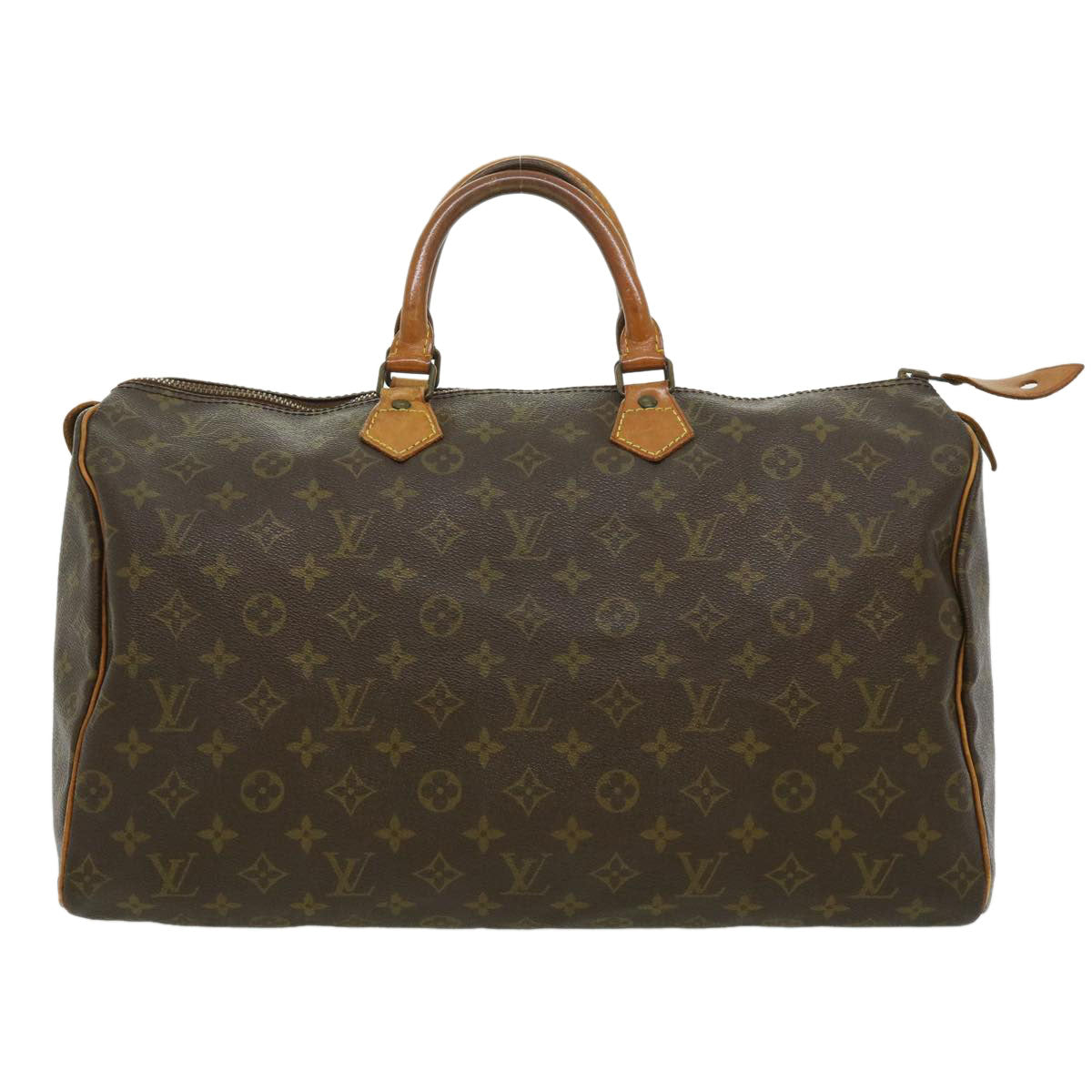 LOUIS VUITTON Monogram Speedy 40 Hand Bag M41522 LV Auth 31760