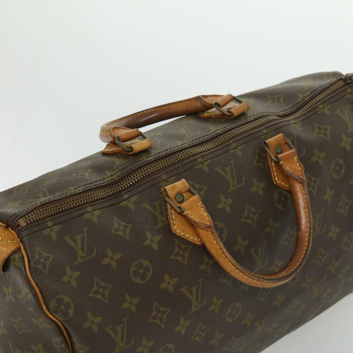 LOUIS VUITTON Monogram Speedy 40 Hand Bag M41522 LV Auth 31760