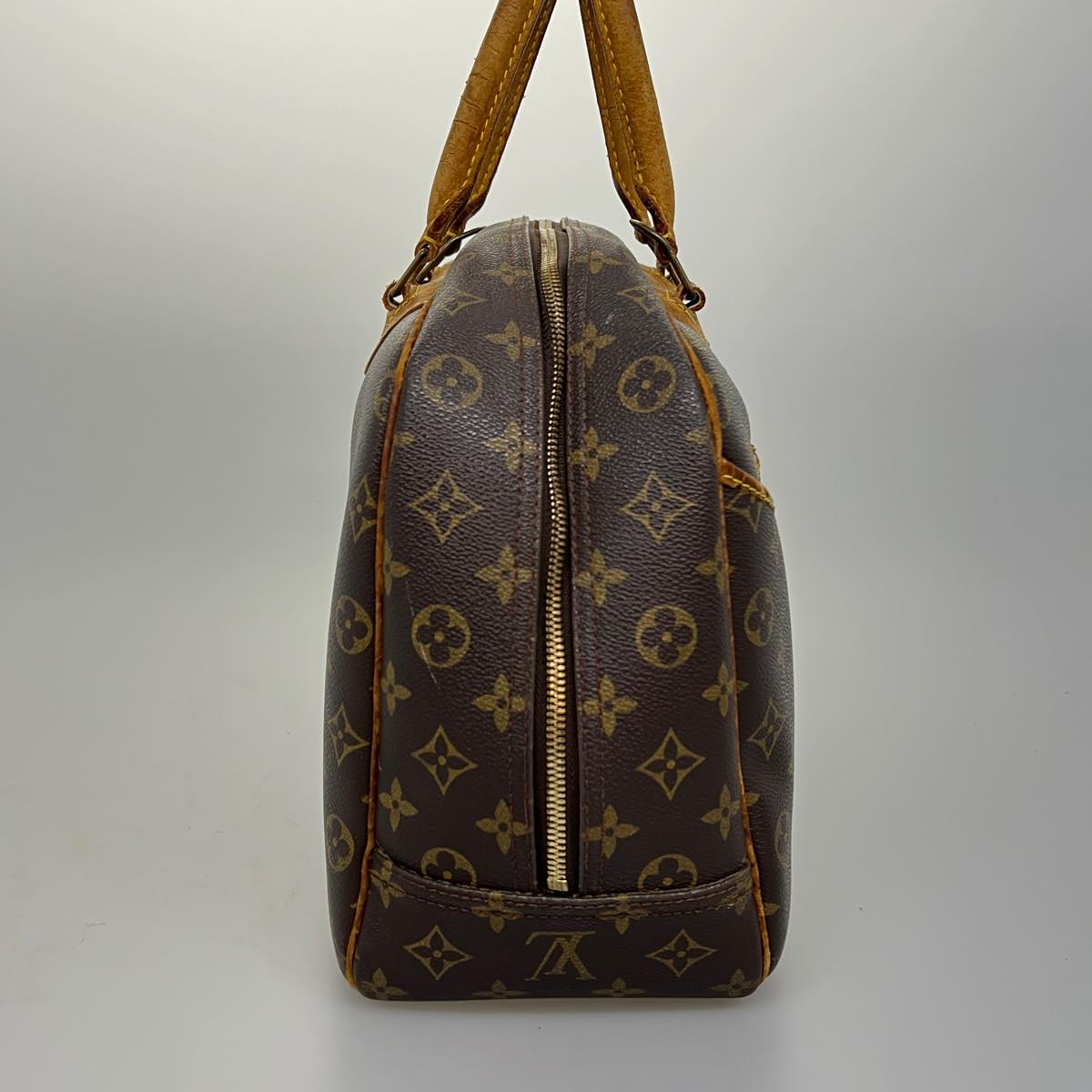 LOUIS VUITTON Monogram Deauville Hand Bag M47270 LV Auth 31772