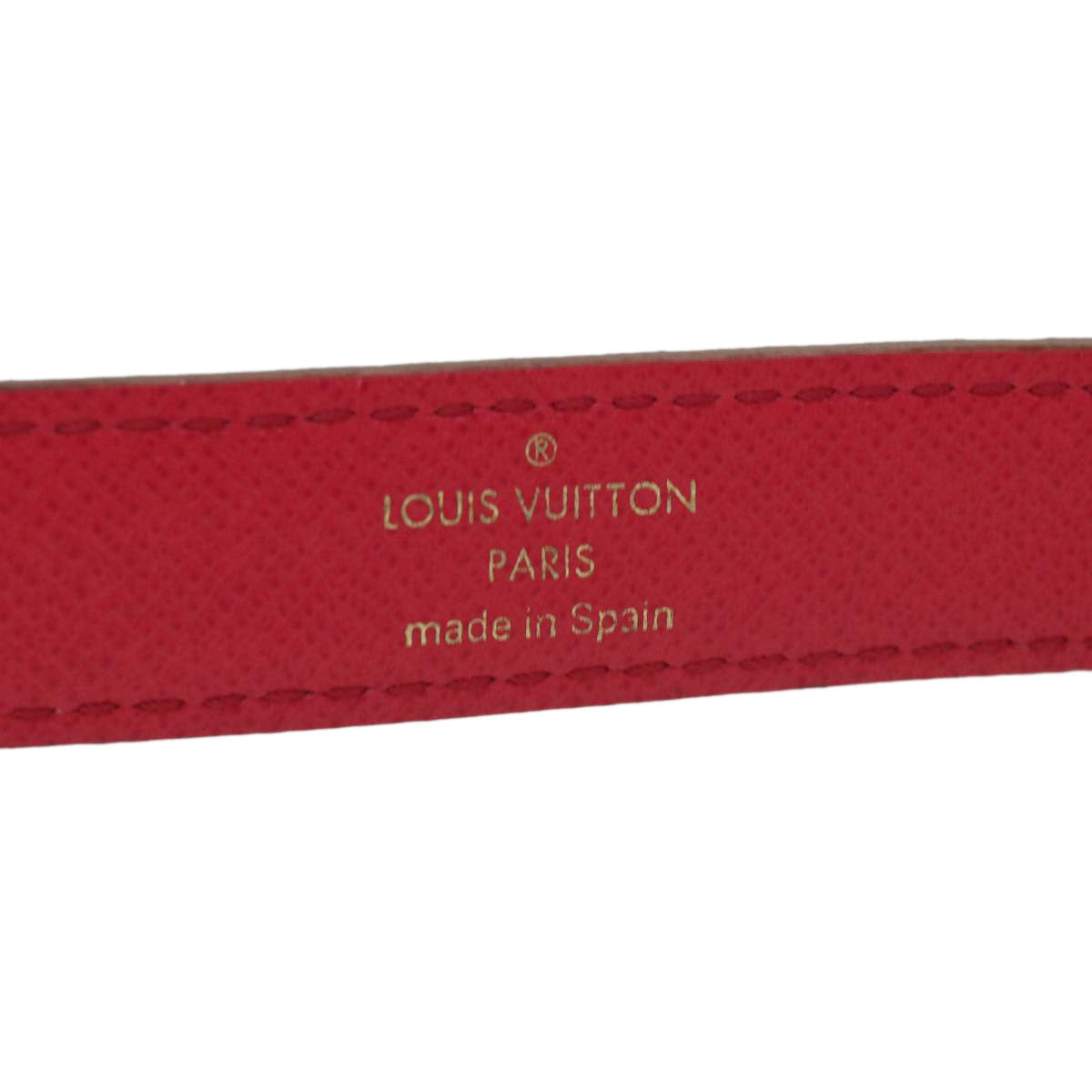 LOUIS VUITTON Monogram Multicolor Ceintureprinted initialsBelt White M9630 31783