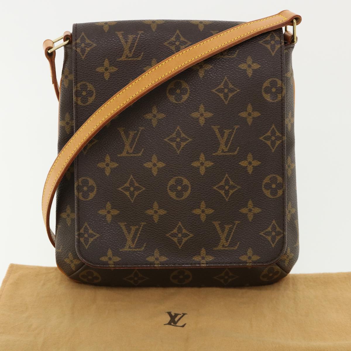 LOUIS VUITTON Monogram Musette Salsa Short Shoulder Bag M51258 LV Auth 31798