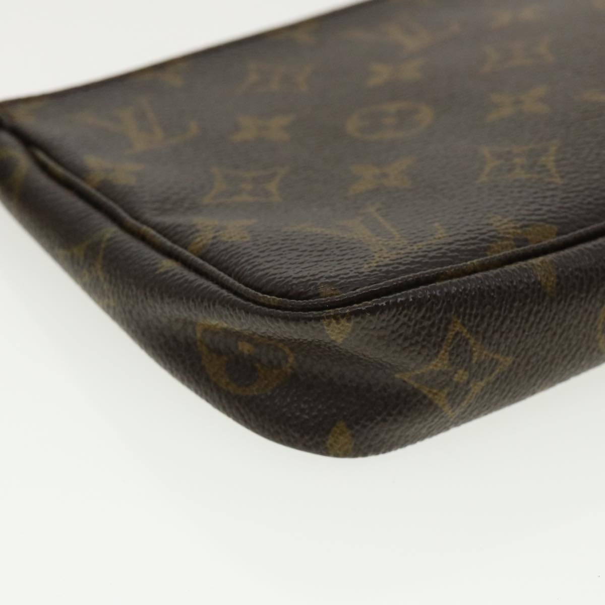 LOUIS VUITTON Monogram Pochette Accessoires Pouch M51980 LV Auth 31836