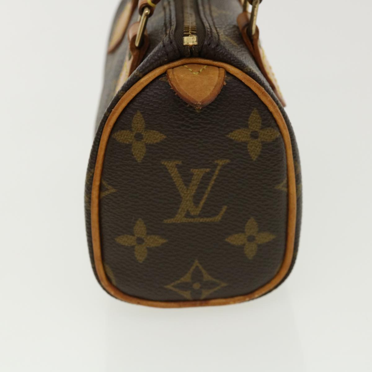 LOUIS VUITTON Monogram Mini Speedy Hand Bag M41534 LV Auth 31840