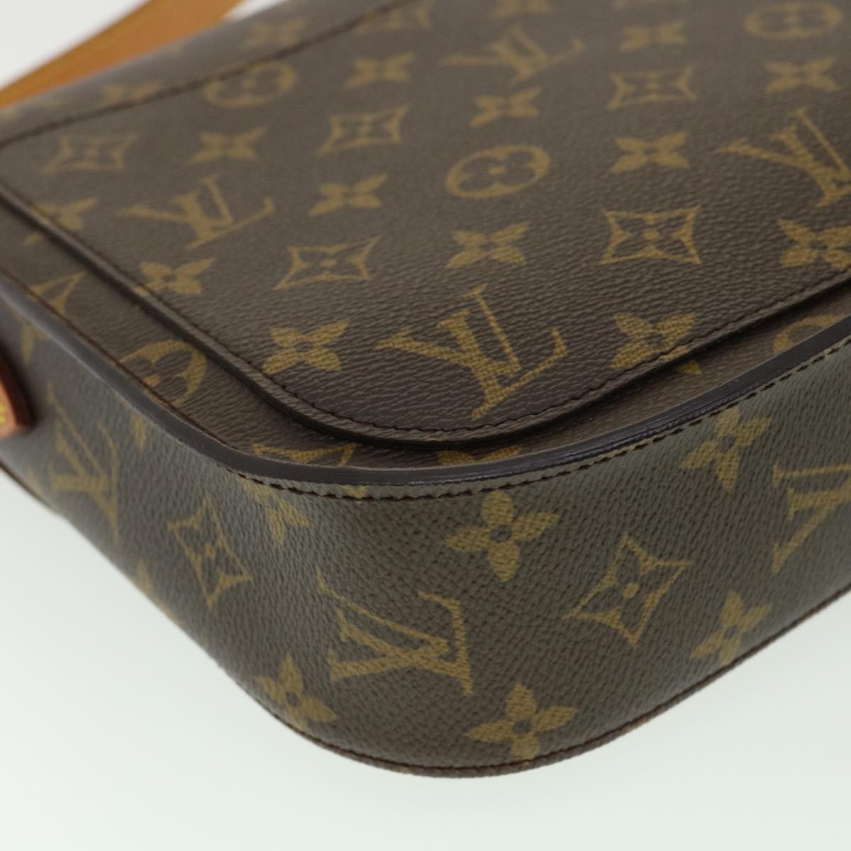 LOUIS VUITTON Monogram Saint Cloud GM Shoulder Bag M51242 LV Auth 31856A