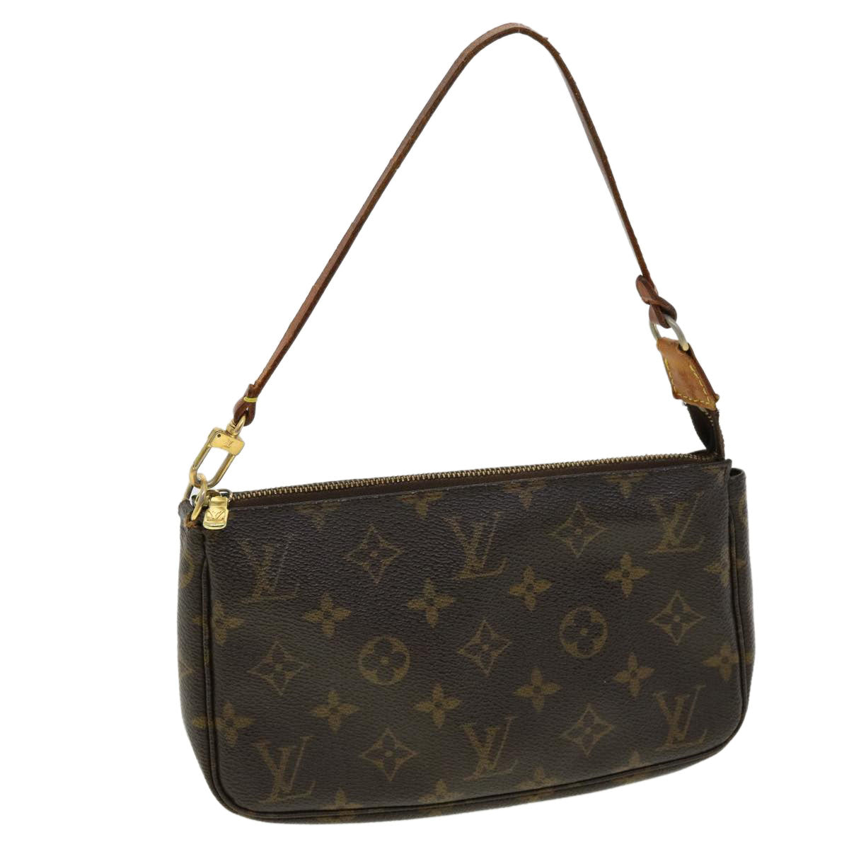 LOUIS VUITTON Monogram Pochette Accessoires Pouch M51980 LV Auth 31869