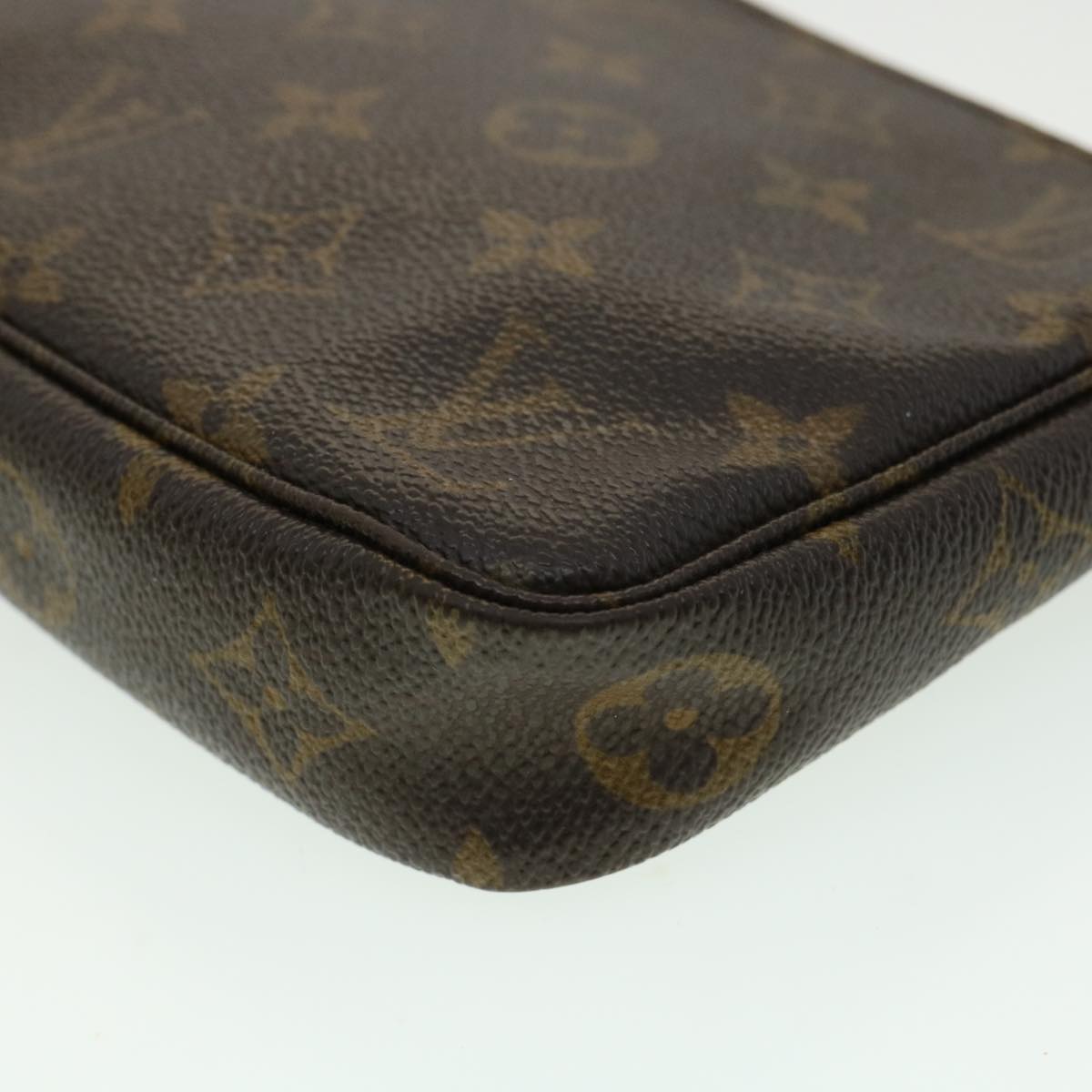 LOUIS VUITTON Monogram Pochette Accessoires Pouch M51980 LV Auth 31869