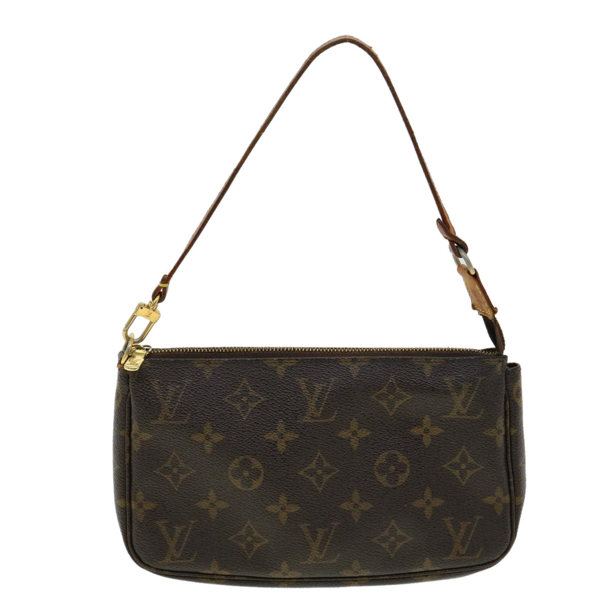 LOUIS VUITTON Monogram Pochette Accessoires Pouch M51980 LV Auth 31869