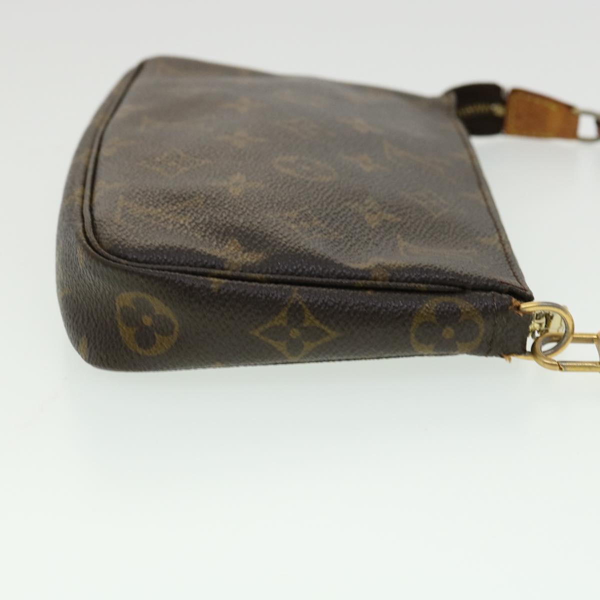 LOUIS VUITTON Monogram Pochette Accessoires Pouch M51980 LV Auth 31869