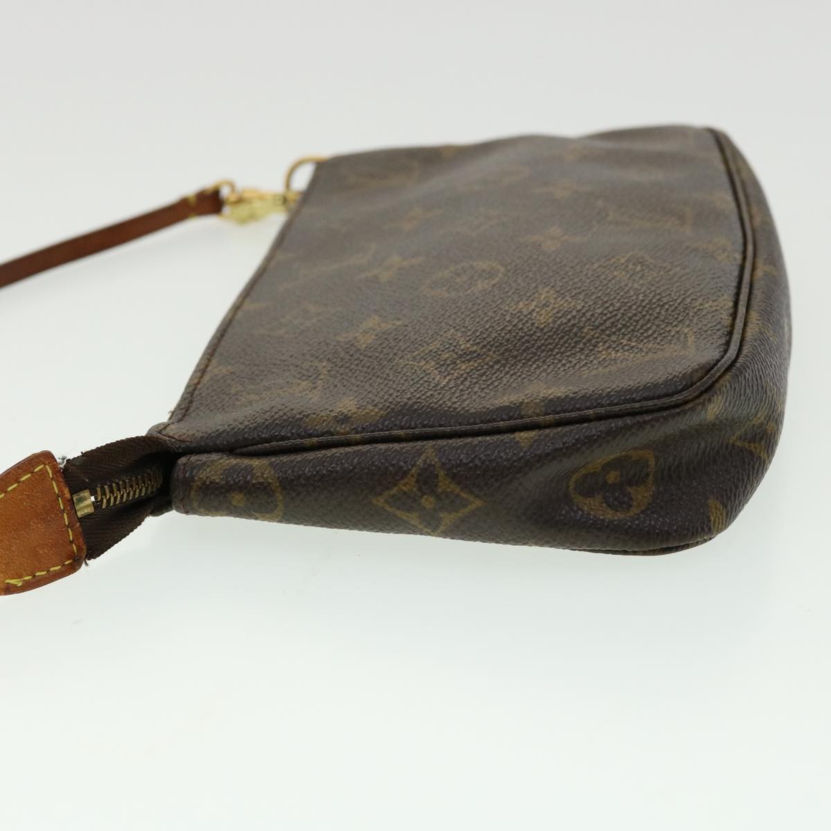 LOUIS VUITTON Monogram Pochette Accessoires Pouch M51980 LV Auth 31869