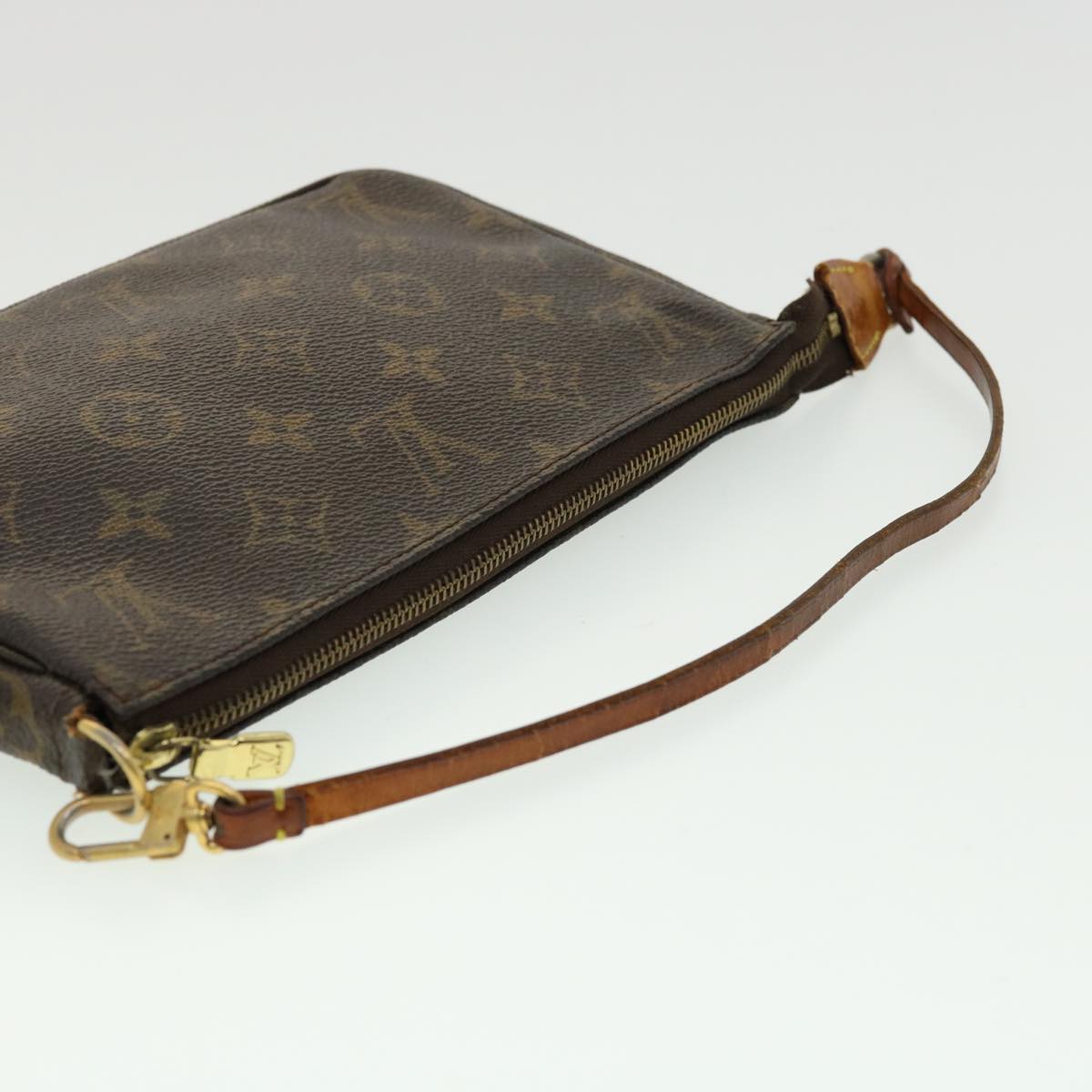 LOUIS VUITTON Monogram Pochette Accessoires Pouch M51980 LV Auth 31869