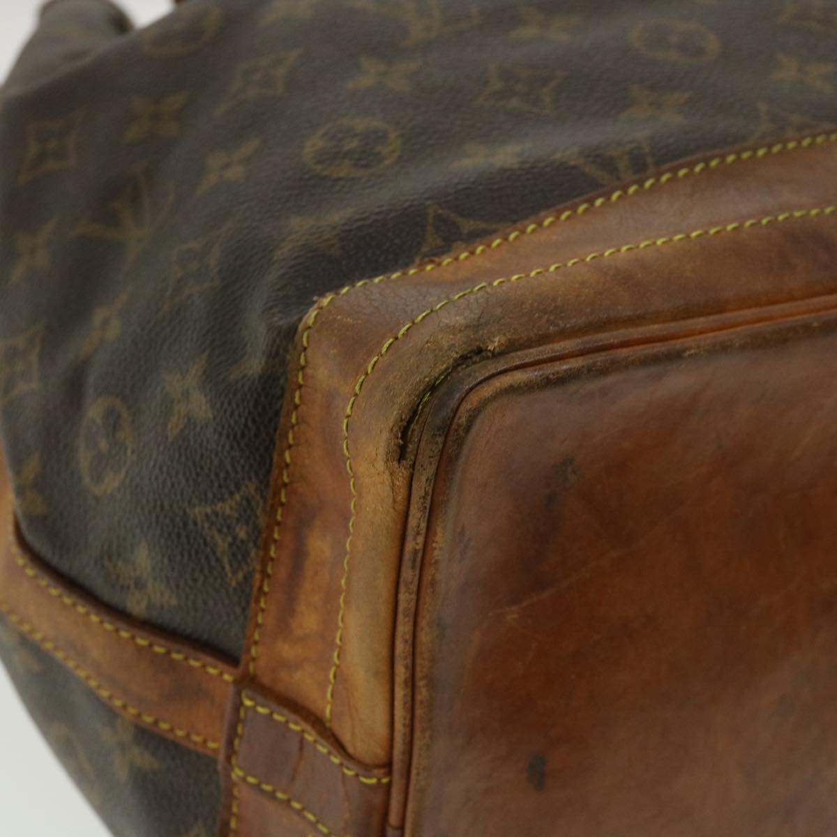 LOUIS VUITTON Monogram Noe Shoulder Bag M42224 LV Auth 31903