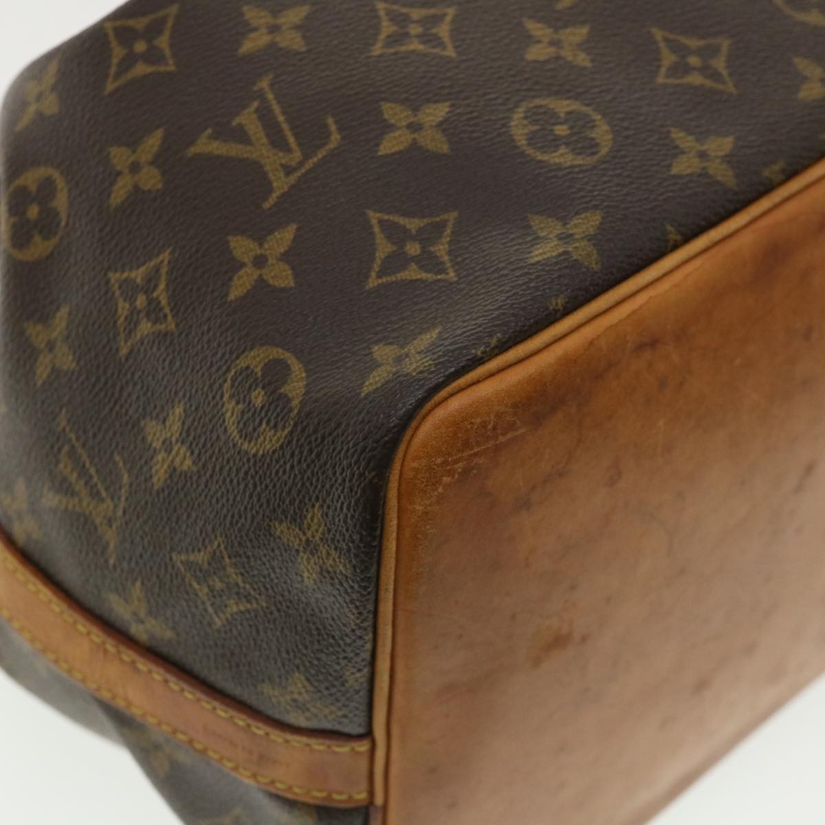 LOUIS VUITTON Monogram Petit Noe Shoulder Bag M42226 LV Auth 31912