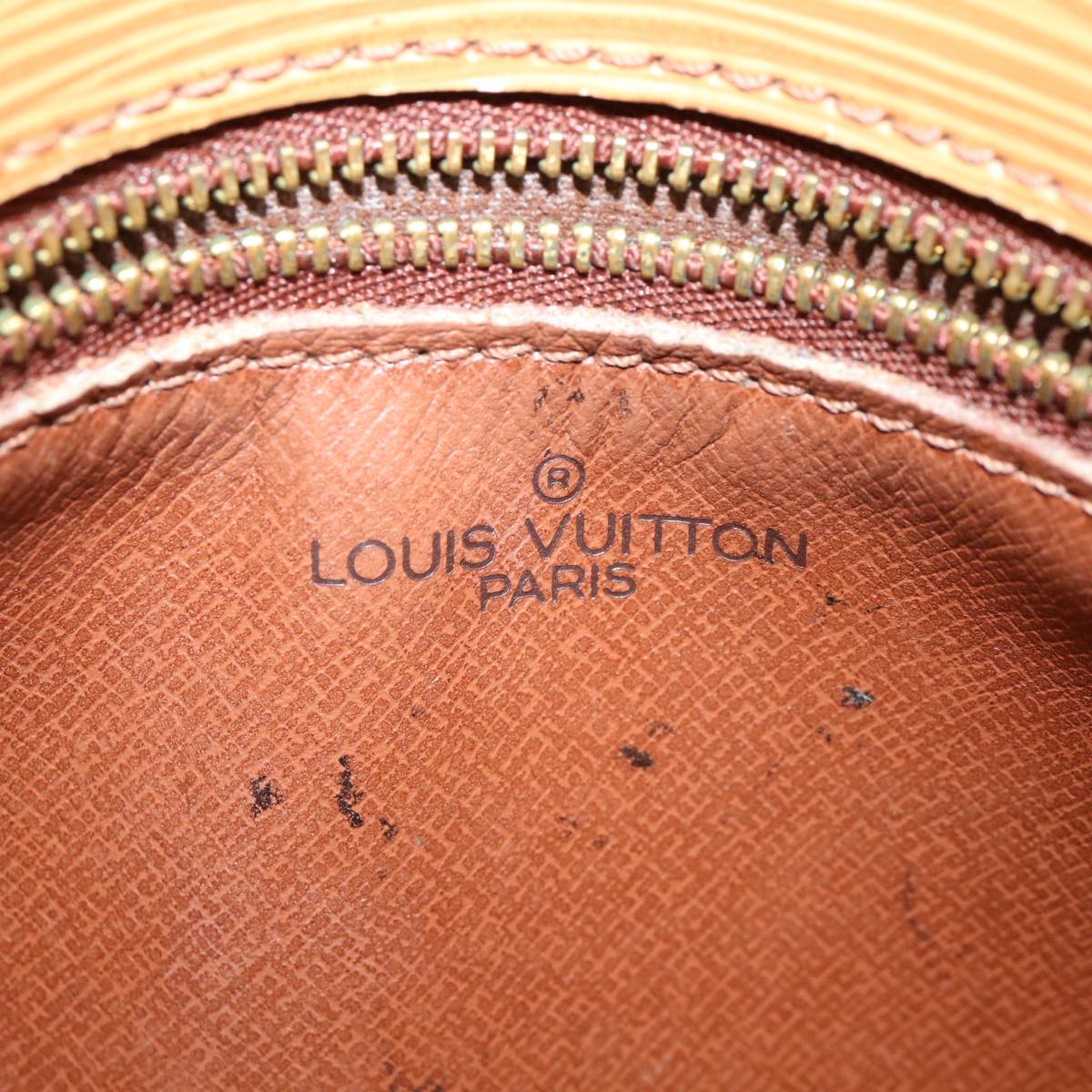 LOUIS VUITTON Epi Saint Cloud GM Shoulder Bag Beige M52196 LV Auth 31937