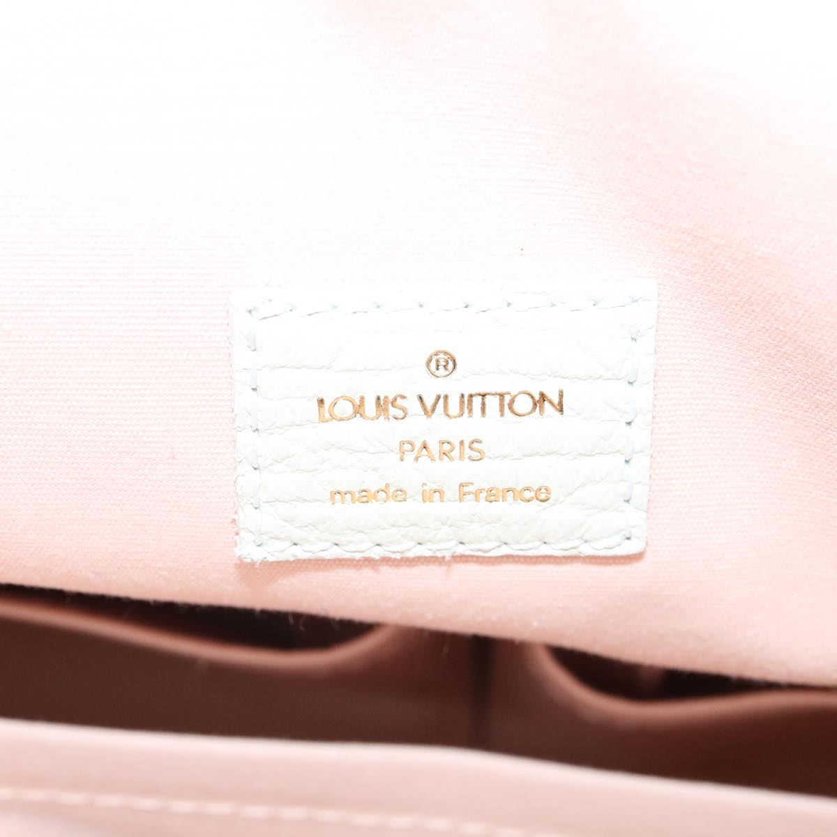 LOUIS VUITTON Monogram Mini Lin Sac Arange Shoulder Bag Rose M95255 Auth 31948