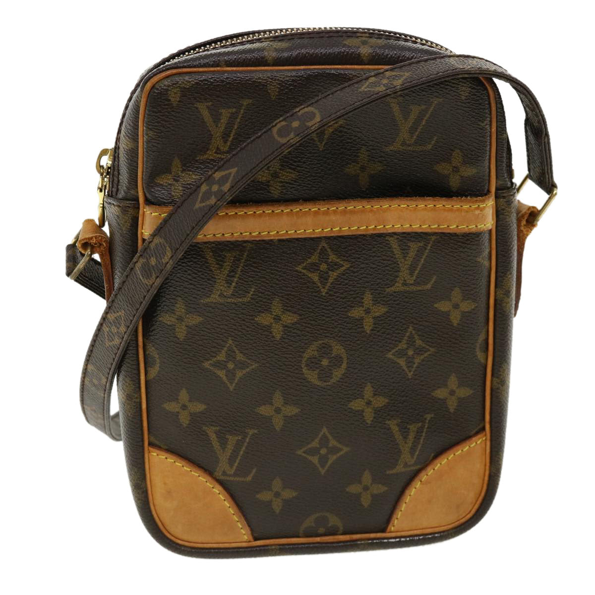 LOUIS VUITTON Monogram DanubeMM Shoulder Bag M45264 LV Auth 31960