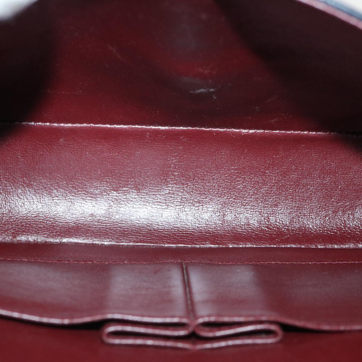 CHANEL Classic Matelasse 25 Chain Flap Shoulder Bag Lamb Skin Black Auth 31980A