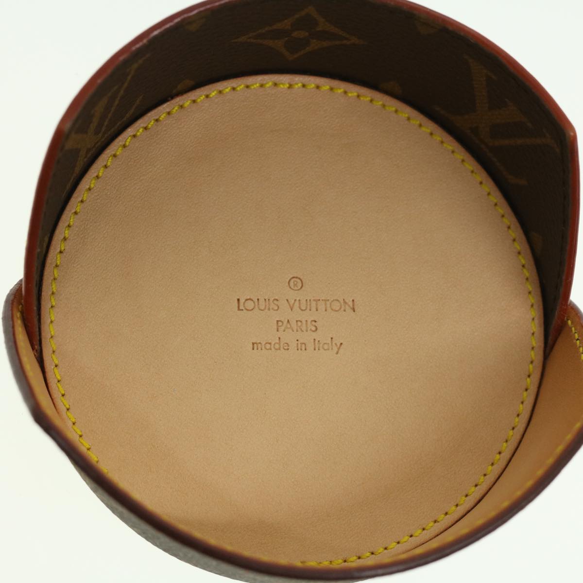 LOUIS VUITTON Monogram coaster GI0300 LV Auth 31992A