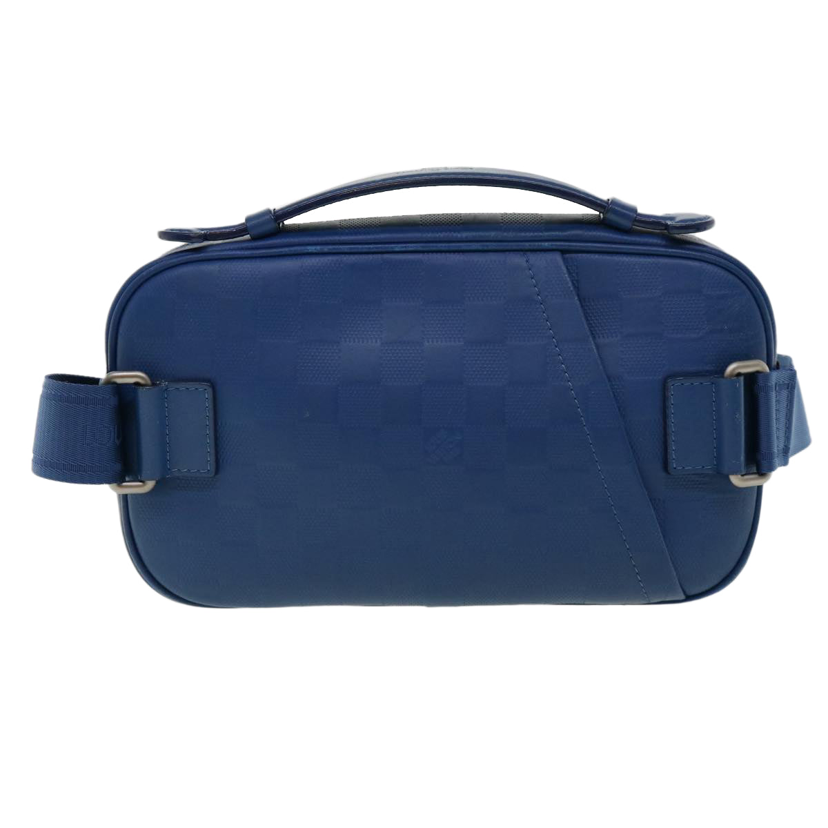 LOUIS VUITTON Damier Infini Ambreil Shoulder Bag Leather Blue N41354 LV  31997A - 0