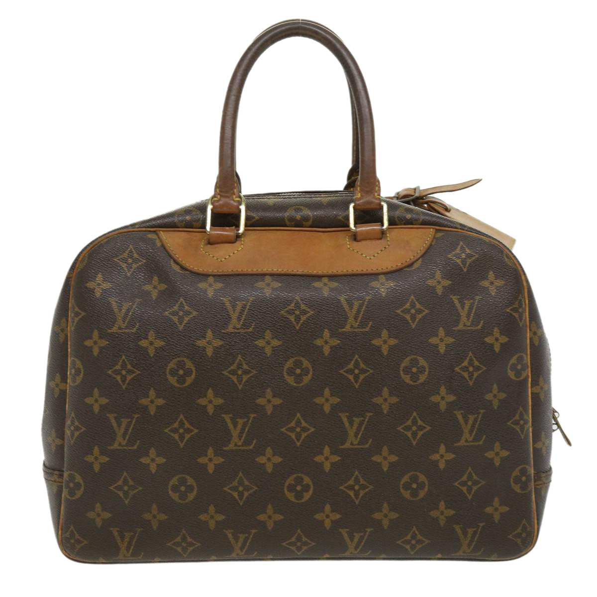 LOUIS VUITTON Monogram Deauville Hand Bag M47270 LV Auth 32017