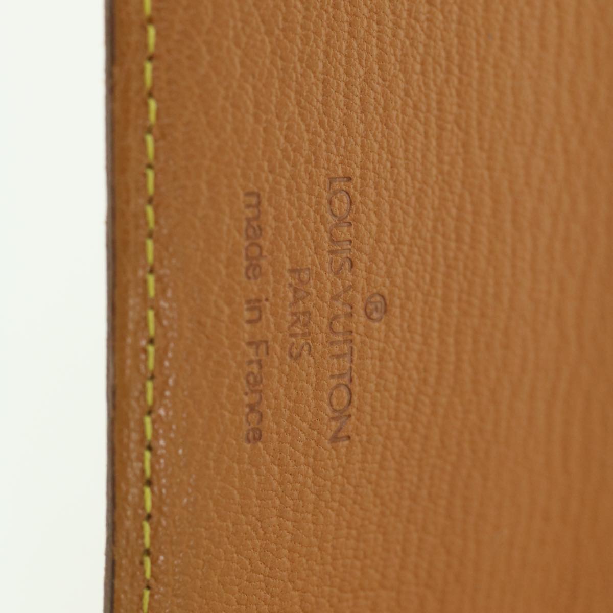 LOUIS VUITTON Nomad Agenda MM Day Planner Cover Brown R20105 LV Auth 32099