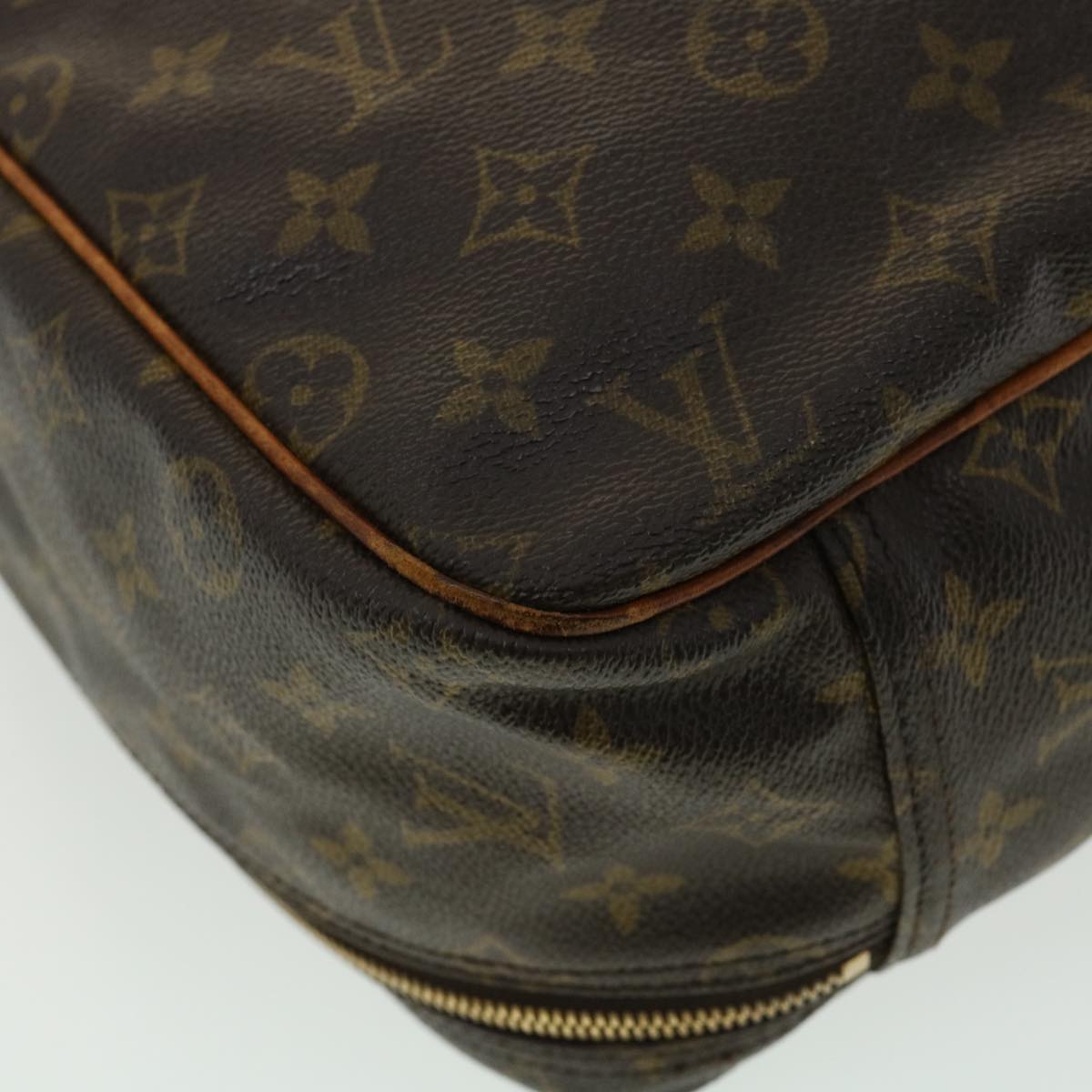 LOUIS VUITTON Monogram Excursion Hand Bag M41450 LV Auth 32103