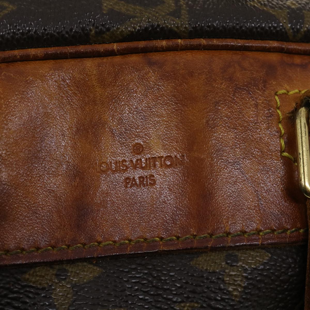 LOUIS VUITTON Monogram Excursion Hand Bag M41450 LV Auth 32103