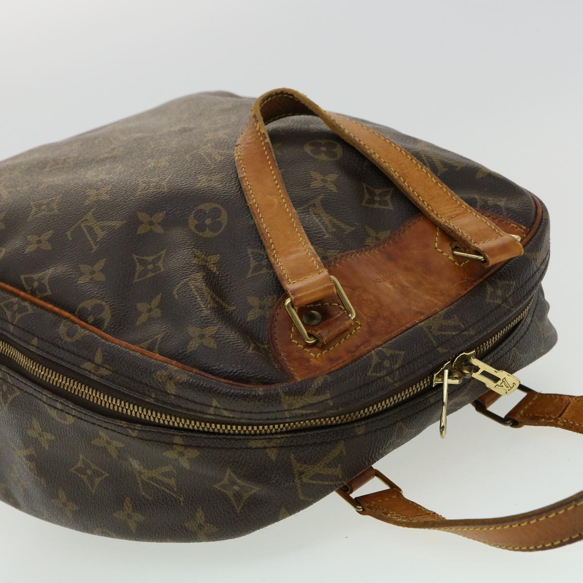 LOUIS VUITTON Monogram Excursion Hand Bag M41450 LV Auth 32103