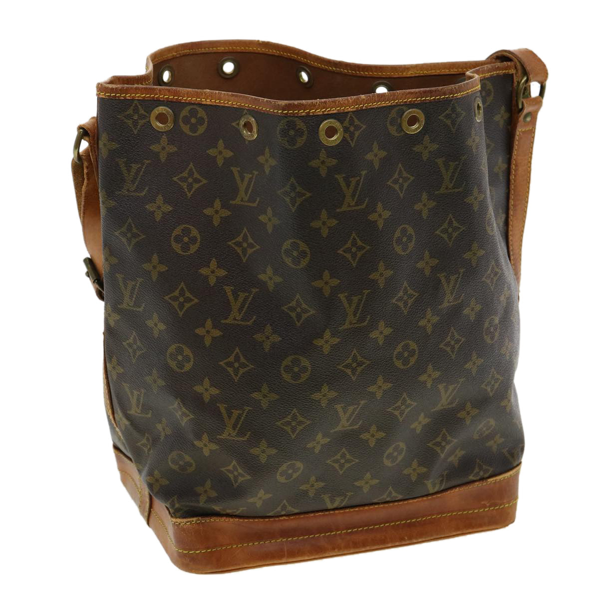 LOUIS VUITTON Monogram Noe Shoulder Bag M42224 LV Auth 32120