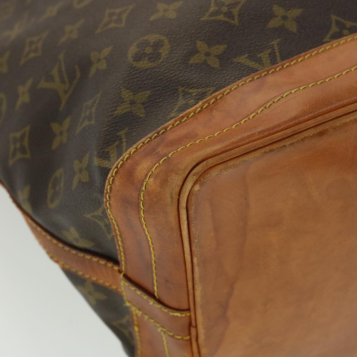 LOUIS VUITTON Monogram Noe Shoulder Bag M42224 LV Auth 32120