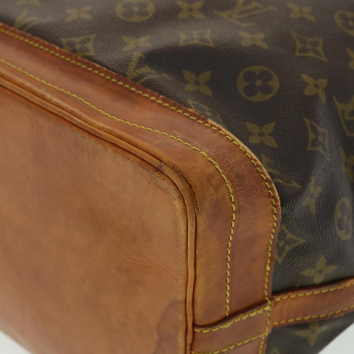 LOUIS VUITTON Monogram Noe Shoulder Bag M42224 LV Auth 32120