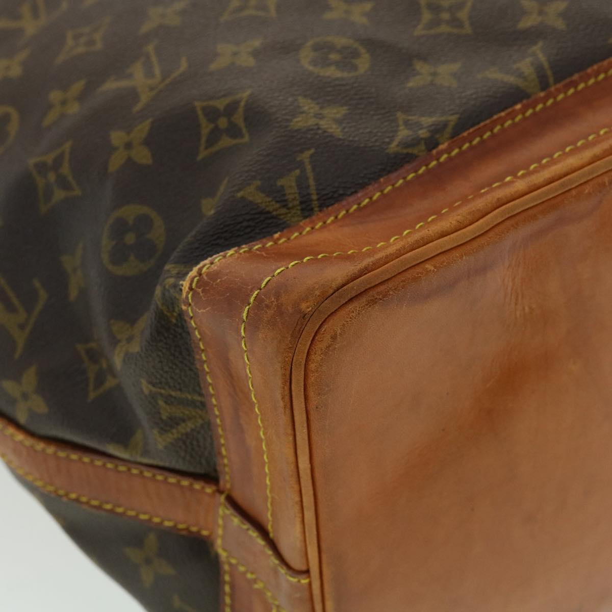 LOUIS VUITTON Monogram Noe Shoulder Bag M42224 LV Auth 32120