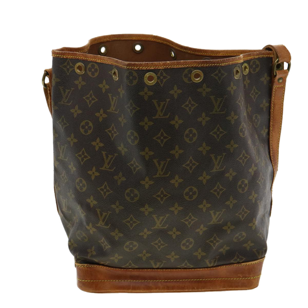 LOUIS VUITTON Monogram Noe Shoulder Bag M42224 LV Auth 32120