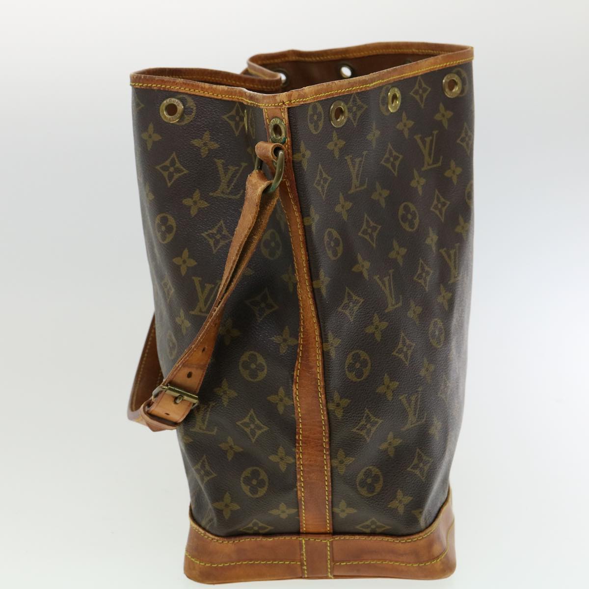 LOUIS VUITTON Monogram Noe Shoulder Bag M42224 LV Auth 32120