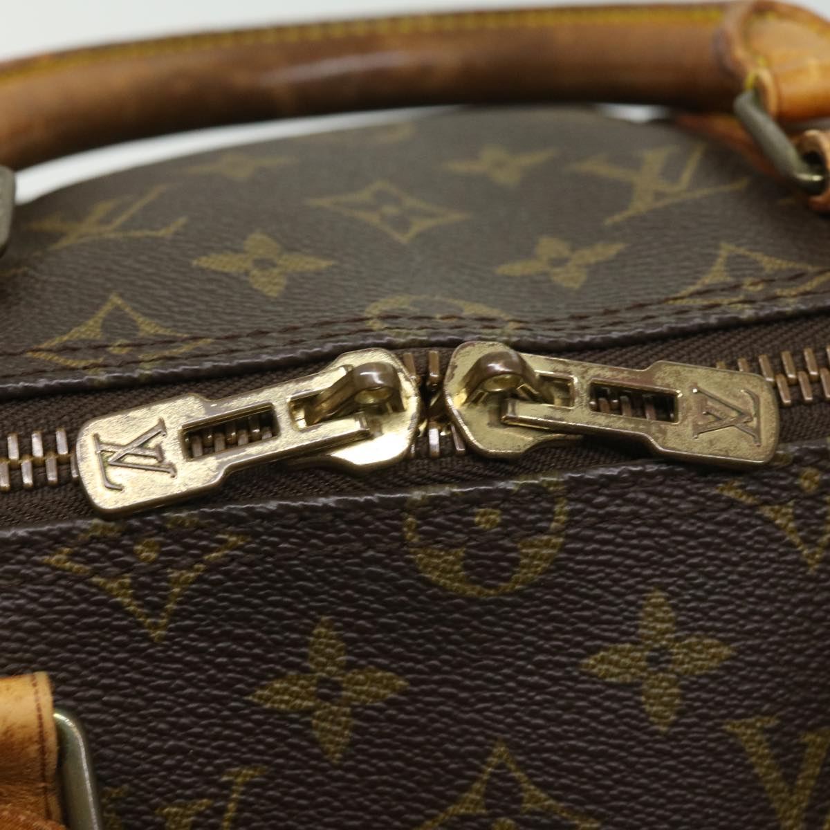 LOUIS VUITTON Monogram Keepall Bandouliere 50 Boston Bag M41416 LV Auth 32123