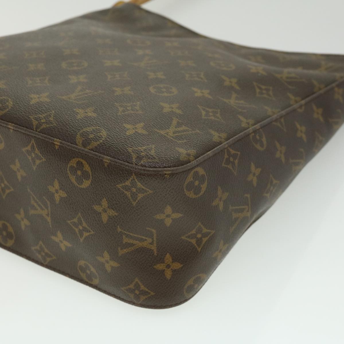 LOUIS VUITTON Monogram Looping GM Shoulder Bag M51145 LV Auth 32132